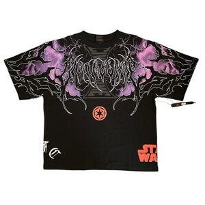 Civil Regime Star Wars Collab black & purple Size: Medium NWT